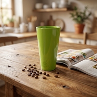 MUW Bestwares Vente en gros d'usine Gobelet en mélamine vert avocat 16oz Tasse à eau à café réutilisable Fabricant en vrac