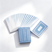 Cartes à jouer personnalisées de haute qualité en gros, jeu de cartes de poker imprimé avec logo personnalisé, cartes à jouer personnalisées avec boîte