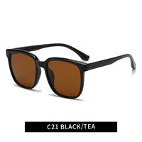 Lunettes de soleil de haute qualité à monture carrée 2026 Lunettes de luxe pour hommes et femmes Lunettes de soleil polarisées
