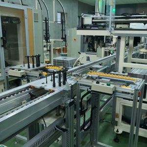 Smart Blocking Mechanism for Double Speed Chain Conveyor with Pneumatic Control for Accurate Tray Releasing in Assembly Plants - Product Image 1