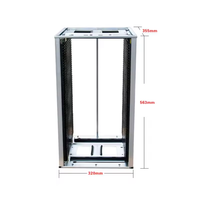 Leenol 355*320*565mm PCB Réglable Magazine Panneau De Stockage Rack Métal Plastique Antistatique SMT Stockage ESD Magazine Rack pour PCB