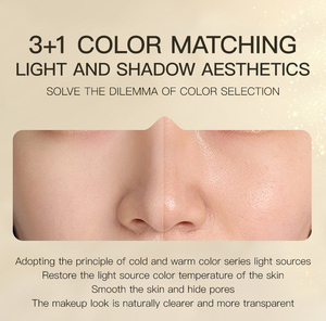 العلامة التجارية الفاخرة العلامة التجارية الخاصة دوامة صيغة قاعدة التمهيدي يحتوي على 3 أصباغ تصحيح اللون حتى لون البشرة - Product Image 4