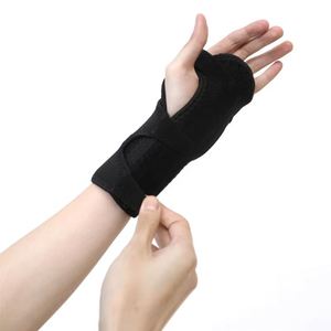 Muñequera Deportiva de Compresión con Soporte para el Túnel Carpiano, Protectora y Acolchada, para la Mano Izquierda, Venta al Por Mayor - Product Image 3