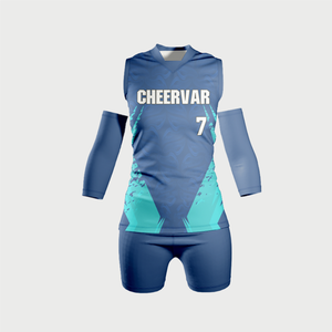 Nefes Alabilen Voleybol Formaları Kapalı Alan Voleybol Üniforması Kız Çocukları İçin Voleybol Kıyafetleri - Product Image 4