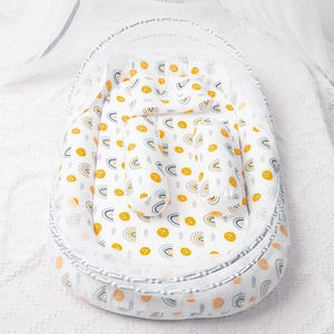 Nido para Bebé en Oferta, Cuna de Algodón Orgánico, Juego de Ropa de Cama para Dormir, Cuna para Bebé con Mosquitero - Product Image 5