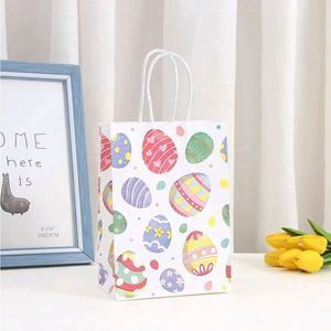Vente flash - Sacs en papier kraft écologiques personnalisés, sacs à main pliables réutilisables avec poignée en corde, sacs cadeaux personnalisés pour les achats - Product Image 4