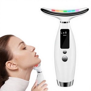 Wholesale Neck Relax Face and Neck Massager with 3-Speed Vibration, for Daily Skincare and Neck Relax - Product Image 1