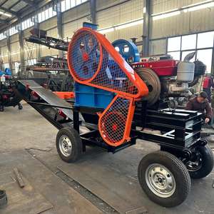 Fabrieksdirecte verkoop van kaakbrekers met transportbanden, brekers voor grind en gouderts in de bouwnijverheid - Product Image 5