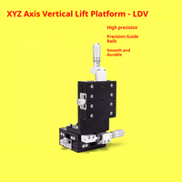 Plataforma de Ajuste Fino de Elevación Vertical con Motor para Experimentos Ópticos LDV40/50/60/80/90, Plataforma de Desplazamiento de Precisión 3D en Ejes XYZ