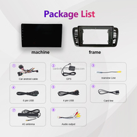 Aijia Factory 9 Zoll 2din Android-Bildschirm Voll-Touchscreen-Autoradio für SUBARU LEGACY OUTBACK 2003-2009 Autoradio