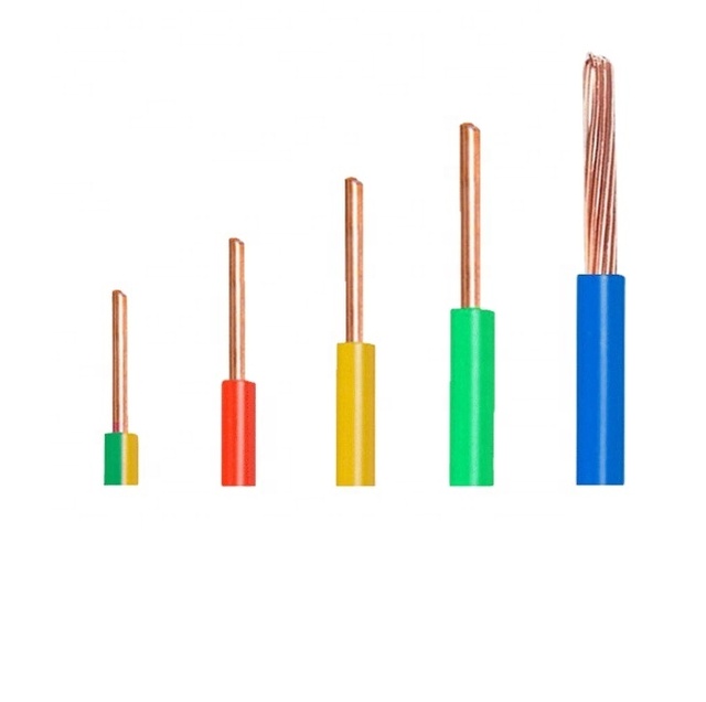 Low Price High Quality Solid Overhead PVC Copper Conductor Household Hard Wire