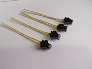 SM2.54 2-Pin Steckverbinder mit 2,54mm Abstand, SM-Stecker auf Offenes Batterieladekabel 100mm - Product Image 5