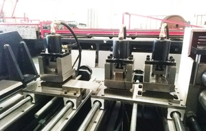 Línea de Producción Automática de Conductos de Aire con Formación de Ductos Cerrados Cuadrados, Flanqueado de Placa TDF Común, Bobina de Chapa Galvanizada para HVAC - Product Image 5