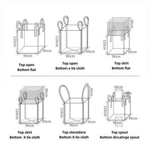 ヘビーデューティー1000kg 1500kgリサイクルFIBCダンプスターPP織りスキップバッグ耐裂性建設廃棄物解体ゴミ - Product Image 4