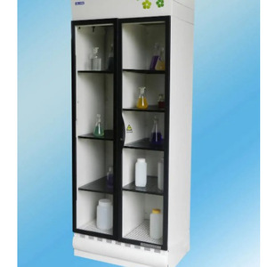 Armoire de stockage de produits chimiques en acier, revêtement poudré, haute sécurité, pour usage en laboratoire - Product Image 1
