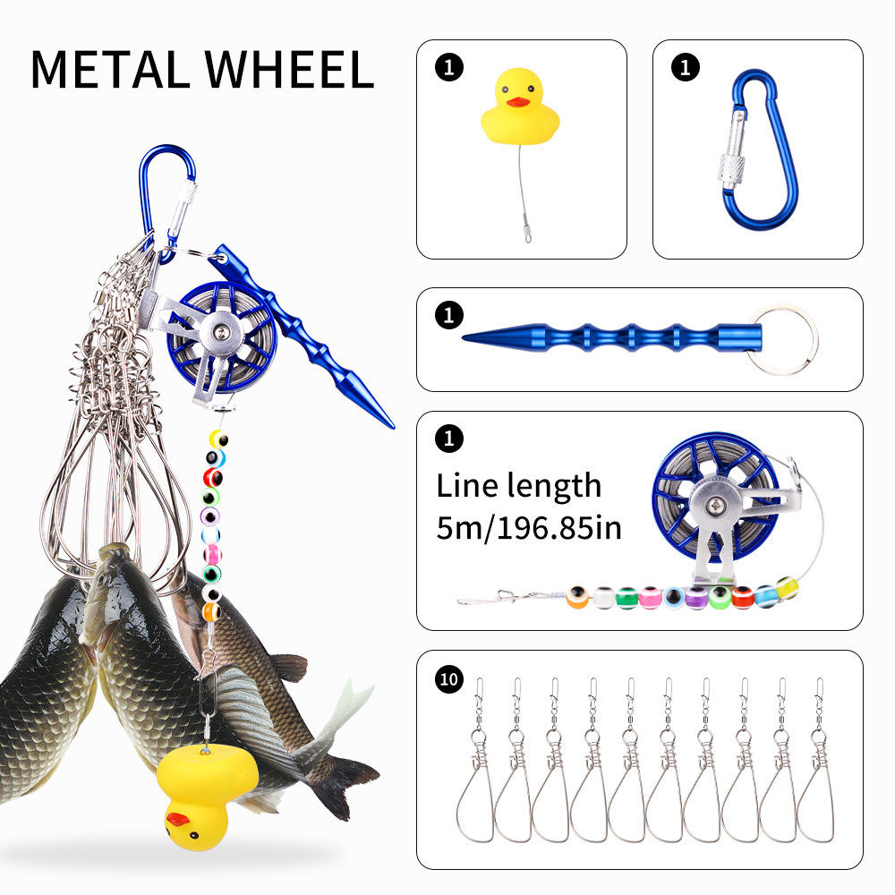 10 boucles en métal