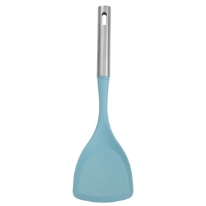 Heat Resistant Cookware Utensils <b>Silicone</b> Kitchen Cooking Utensils Cooking <b>Tool</b> with Stainless Steel Handle - Product Image 6