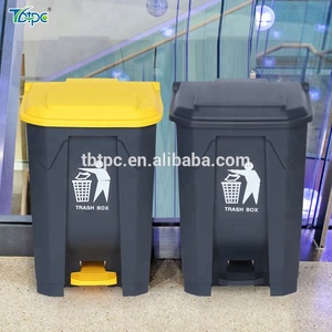 Thùng Rác <span class=keywords><strong>50</strong></span> Lít Hình Chữ Nhật Thùng Rác Nhựa 50l Thùng Rác Có Bàn Đạp Cho Khách Sạn Và Nhà Hàng - Product Image 4