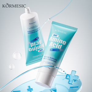 KORMESIC - Limpiador Facial Suave con Aminoácidos y Avena, Certificado por Bpom, 60 g, Repara la Barrera Cutánea, Crema para Piel Sensible, Fragancia Fresca - Product Image 1
