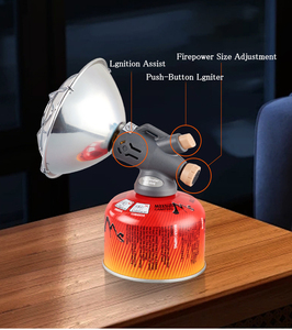 Mini Calentador de Gas Infrarrojo Portátil, Estufa de <span class=keywords><strong>Butano</strong></span> para Acampar al Aire Libre en Invierno, Estufa de Gas Natural de Hierro y Acero para Uso Doméstico - Product Image 4