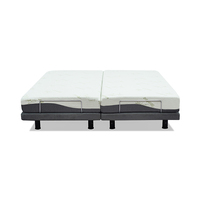 Lit réglable pliable avec usb split king
