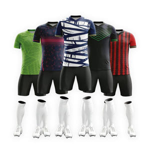 Uniforme de Fútbol Personalizado Transfronterizo, Traje de Entrenamiento de Fútbol para Adultos, Camiseta Deportiva Transpirable de Secado Rápido - Product Image 2