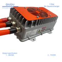 Chargeur de batterie embarqué pour moto électrique 48V OBC haute sécurité avec fonctions de diagnostic