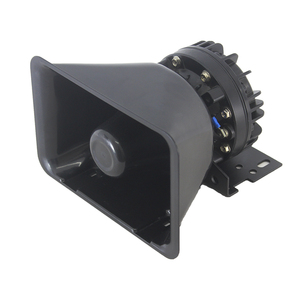 Alto-falante Sirene Preto LB-B 100W-200W 12V-24V com 120-130dB Novo com Classificação IP67 para Condições Severas e Ímã NdFeB - Product Image 2