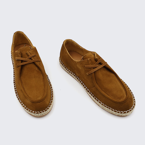 Fabricant de baskets LANCI OEM, style Old Money, chaussures décontractées, chaussures à logo personnalisé, chaussures en daim de qualité supérieure, chaussures en jute - Product Image 6