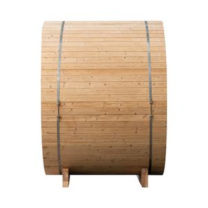 Sauna en bois de sequoia de haute qualité, idéal pour le spa et le bien-être à domicile. Ce sauna extérieur peut accueillir confortablement deux personnes - Product Image 4