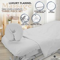 Ensemble de draps pour table de massage, couvre-lit, draps plats et ajustés, taille personnalisée