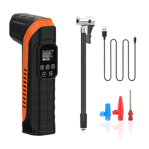 Petit gonfleur de pneu sans fil gonflage rapide affichage numérique pompe de gonflage des pneus de voiture compresseur d'air pour pneus de véhicules - Product Image 1