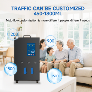 Độ tinh khiết cao 99.99% nhập khẩu Proton màng pem điện phân 1800 ml/phút Hydro hít máy H2 Hydro Ống hít - Product Image 4