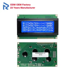 Nhà sản xuất Mono s6a0069 điều khiển IC nhân vật STN COB 20*04 dots 2004 đèn nền LED đồ họa LCD module