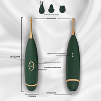 Masseur multi-têtes vibrant et aspirant pour point G, clitoris et mamelons, stylo étanche pour orgasme, jouet sexuel pour femmes