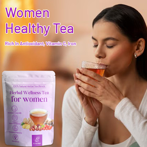 Equilibrio hormonal de soporte de etiqueta privada OEM, contiene dátiles rojos de azufaifo, té de recuperación posparto de bayas de Goji - Product Image 4