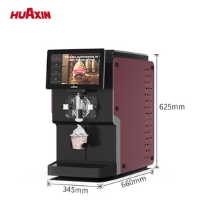 Macchina per Gelato Soft Serve Commerciale da Banco, Servizio Rapido in 15 Secondi, Automatica per Caffetterie, Ristoranti e Attività Commerciali - Product Image 2