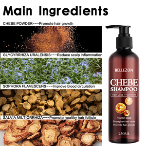 Bellezon Shampooing Chebe personnalisé en poudre pour la croissance des cheveux Nourrir le cuir chevelu Soulager les démangeaisons Shampooing Chebe - Product Image 2