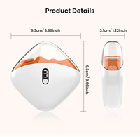 Coupe-ongles électrique de poche sans fil rechargeable Type-C avec réservoir de poussière, silencieux, léger, kit de toilettage de voyage