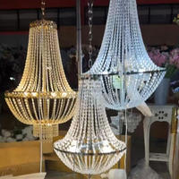 Accessoires de mariage, événements de fête de luxe, lumières décoratives de scène, lustre, centre de table, décoration de mariage