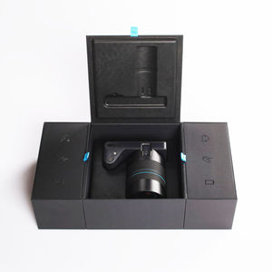กล่องกระดาษบรรจุภัณฑ์กล้องแบบแข็งพิมพ์ลายด้านพร้อมโลโก้ - Product Image 2