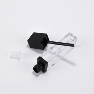<span class=keywords><strong>2021</strong></span> nuevo diseño cosmético vacío de 5ml elegante negro mate tubo de brillo de labios - Product Image 6