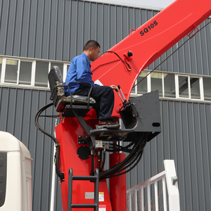 זרוע ישרה 15-20 מטר 10 טון טלסקופי בום רכוב מכונות sq10sa4 - Product Image 4