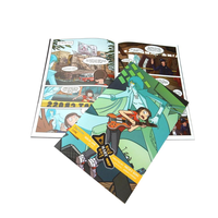 Livre de manga de haute qualité, livre de bande dessinée relié, impression en couleur, bandes dessinées Marvel avec un service optimal et un prix bas