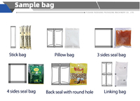 Machine d'emballage verticale automatique pour sachets de jus liquides, de bâtonnets et de bâtonnets glacés en plastique, avec remplissage et scellage