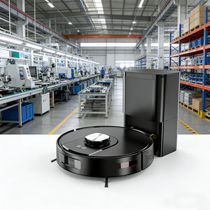Aspiradora Robótica Inteligente V2L-SJ con Autovaciado, Personalizable OEM ODM, con Navegación LDS, Filtro HEPA, para Hoteles y Hogares - Product Image 1