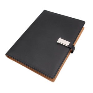 Carnet de chargement <span class=keywords><strong>Promo</strong></span> en cuir PU avec clé USB cachée - Product Image 3