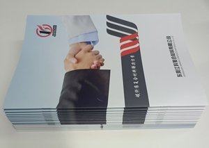 A4 Couverture et Couverture Arrière 250G Double Cuivre Mat Film Page Intérieure 105G Double Cuivre 16P Reliure Entreprise <span class=keywords><strong>Introduction</strong></span> <span class=keywords><strong>Brochure</strong></span> - Product Image 4