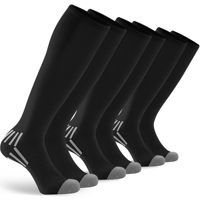 Fabricant de chaussettes de sport à marque privée, chaussettes de sport respirantes, extensibles, anti-transpiration, pour la course à pied, l'entraînement, le football