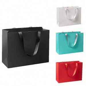 LILA Luxury Silk Premium Cardboard Gift <b>Box</b> High-End Paper <b>Packaging</b> for Shopping Bags - Product Image 2